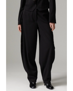 Trousers Barrollo Worsted Black