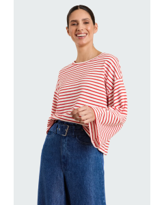 Jumper Caroline Red White