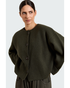 Cardigan Pippa Dark Military