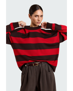 Jumper Sasha Red Brown