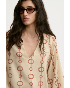 Shirt Salia Scarf Print