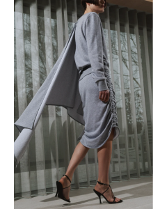 Zoe Maxi Skirt Grey