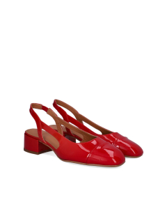 Sling Back Red Patent