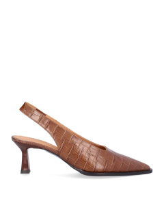 Saddle Monterrey Croco 25