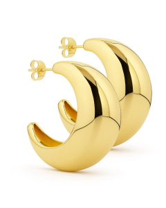 Bulb Oversized oorbellen goud