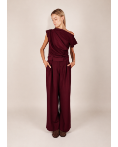 Pants Abbi Bordeaux