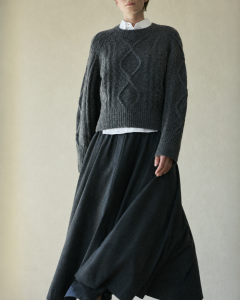 Skirt Flannel Grey