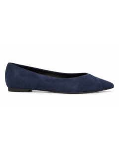 Luna Suede Leather Navy