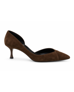 Esmee Suede Leather Brown