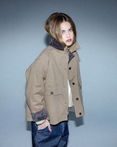 Coat Irina Barbour Sand