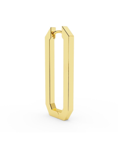 Octa Long Earring Gold