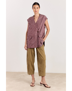 Vest Judith Cranberry