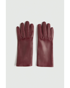 Leather Gloves Wine
