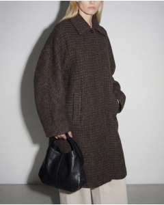 Coat Boy Whales Brown
