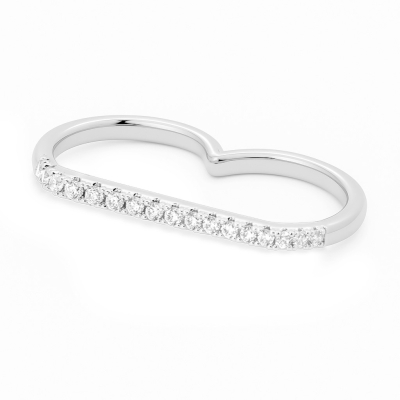 Bari ring zilver