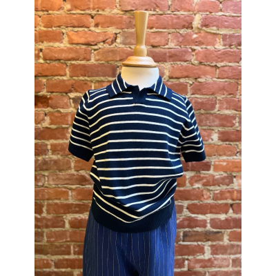 trui omar cotton navy 