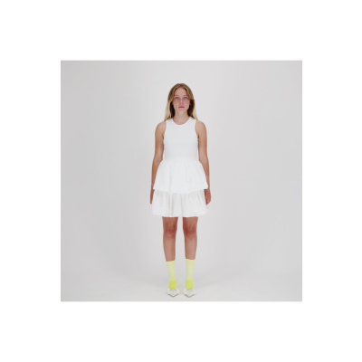 Witte top 1023 ribbed