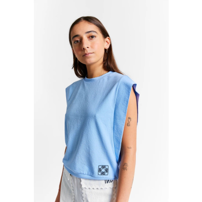 t-shirt sanfrancisco ionic blue 