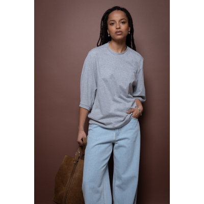 Hand bag Jhola M Suede Tan