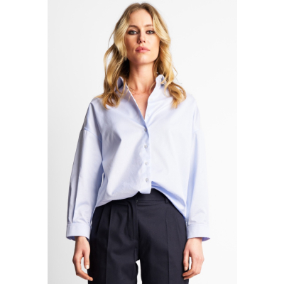 Chemisier Loulou Bleu Clair