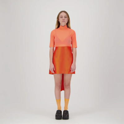 Sous-Pull 1025 Mesh Soft Neon Orange