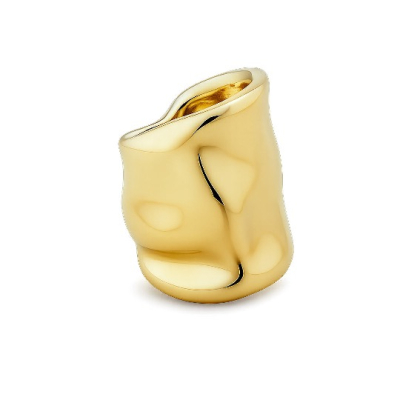 Molten cuff goud