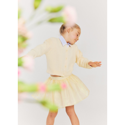 gilet wine shiny cream 