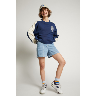 short siesta light denim 