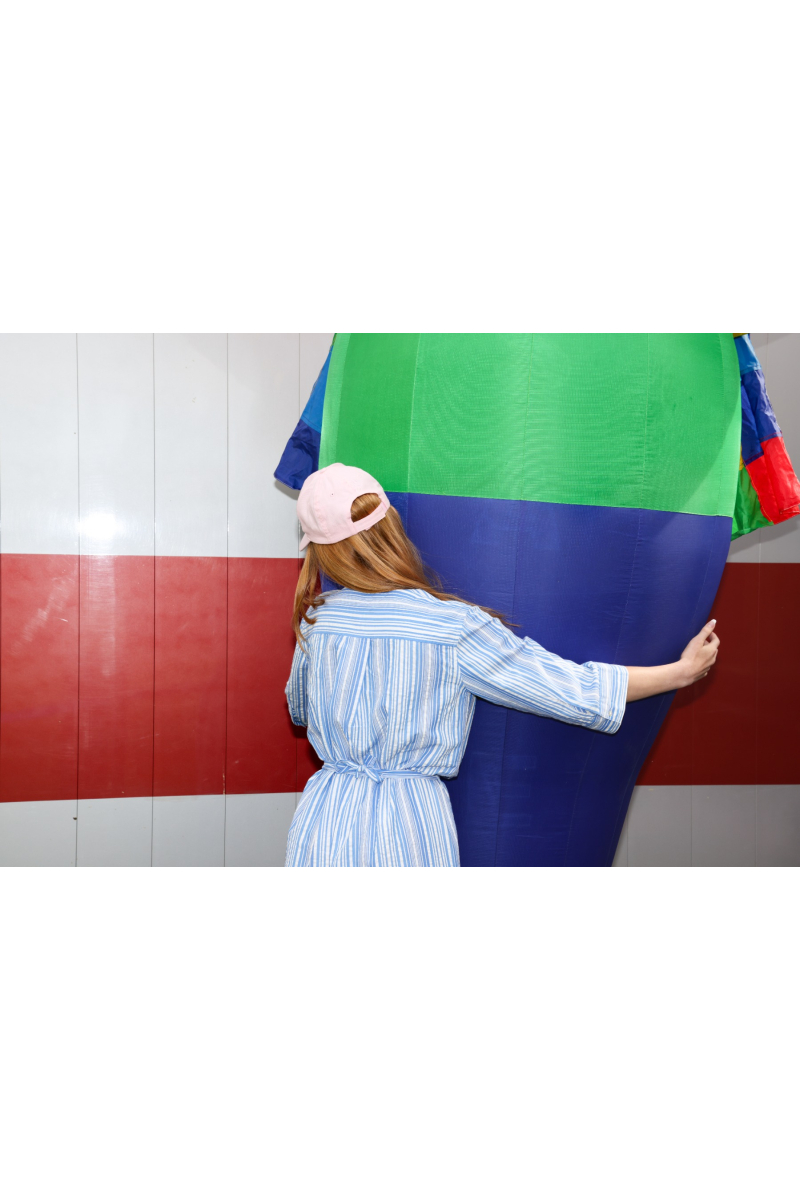 shop nu nachtkleding isolde stripe blue van dorelit bij ik koop Belgisch conceptstore 'les belges', ruimste aanbod van Belgische damesmode en kindermode