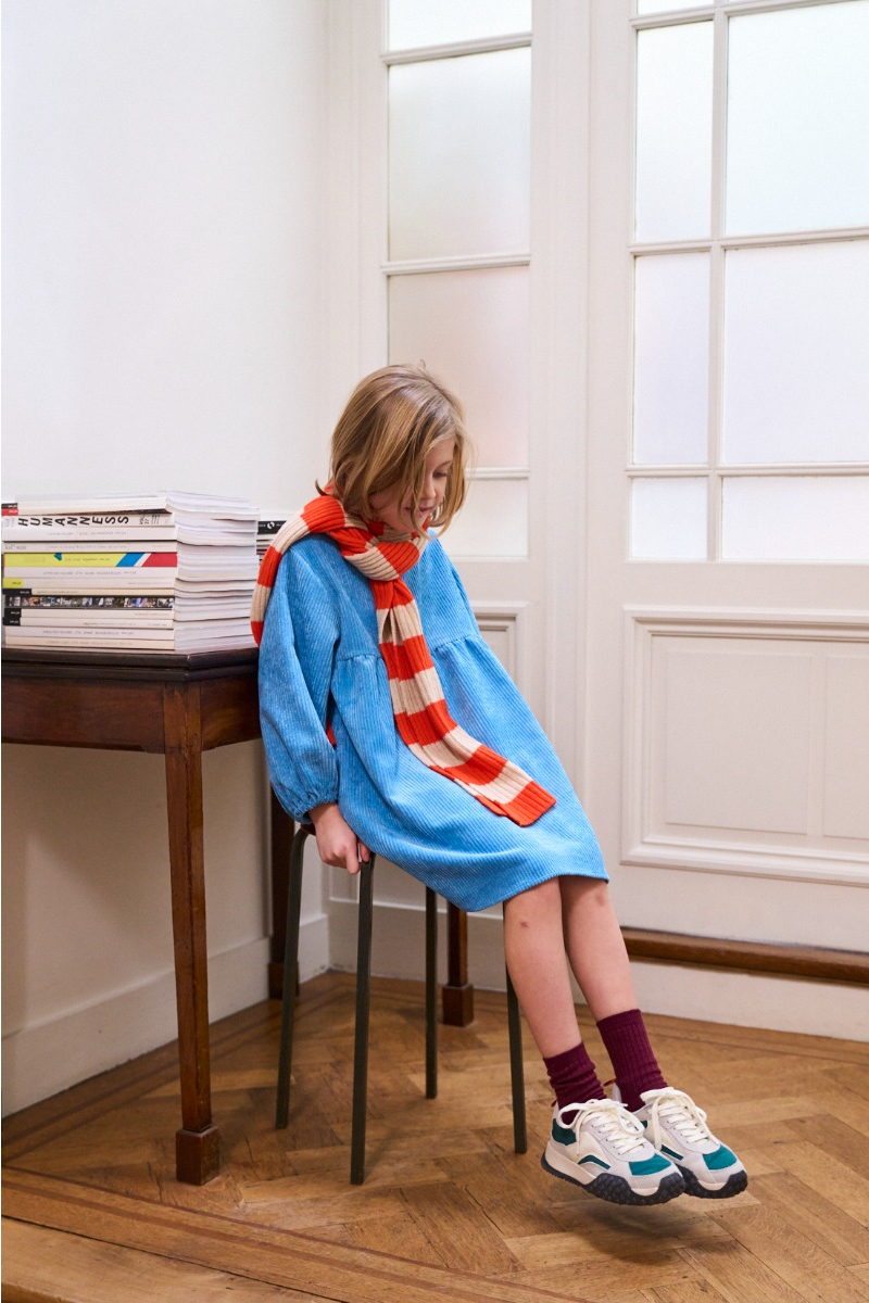 shop nu jurk sister azur van maan bij ik koop Belgisch conceptstore 'les belges', ruimste aanbod van Belgische kindermode