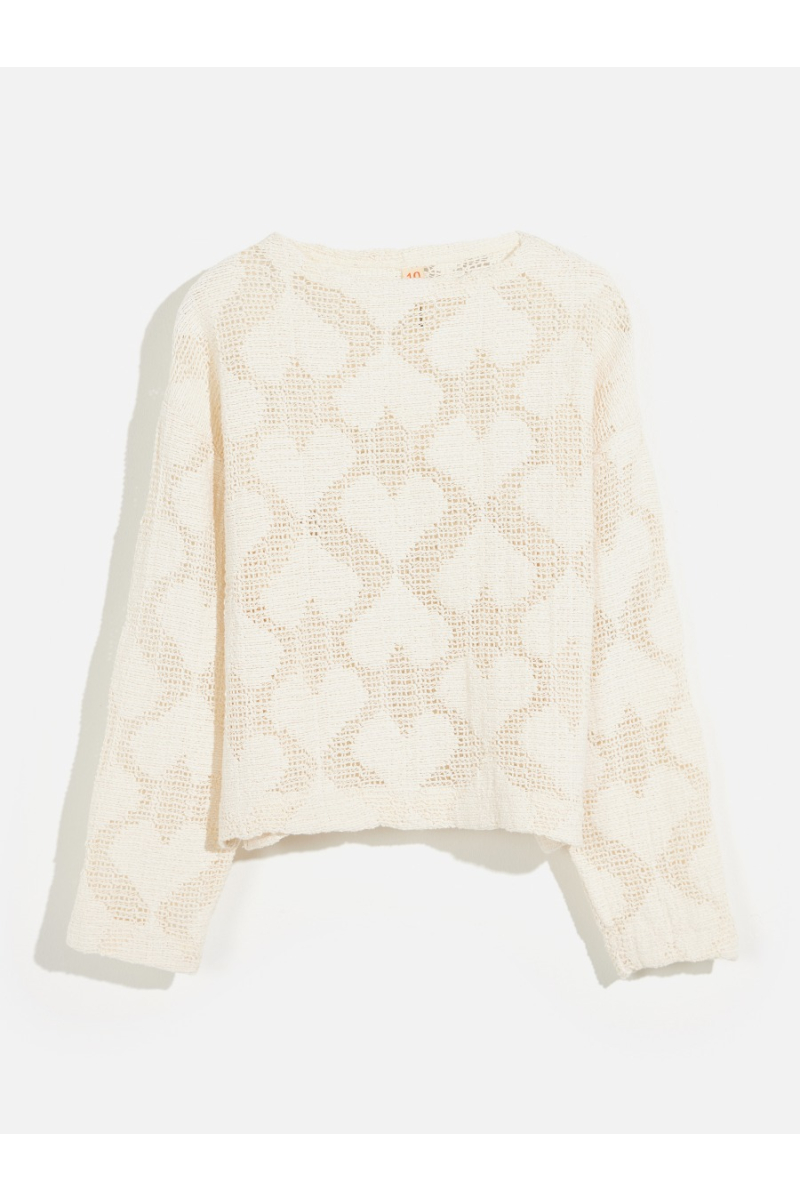 shop nu sweater failor ecru-t1689 van bellerose bij ik koop Belgisch conceptstore 'les belges', ruimste aanbod van Belgische kindermode
