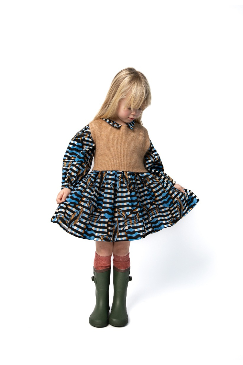 shop nu jurk robin gala sky van morley bij ik koop Belgisch conceptstore 'les belges', ruimste aanbod van Belgische kindermode