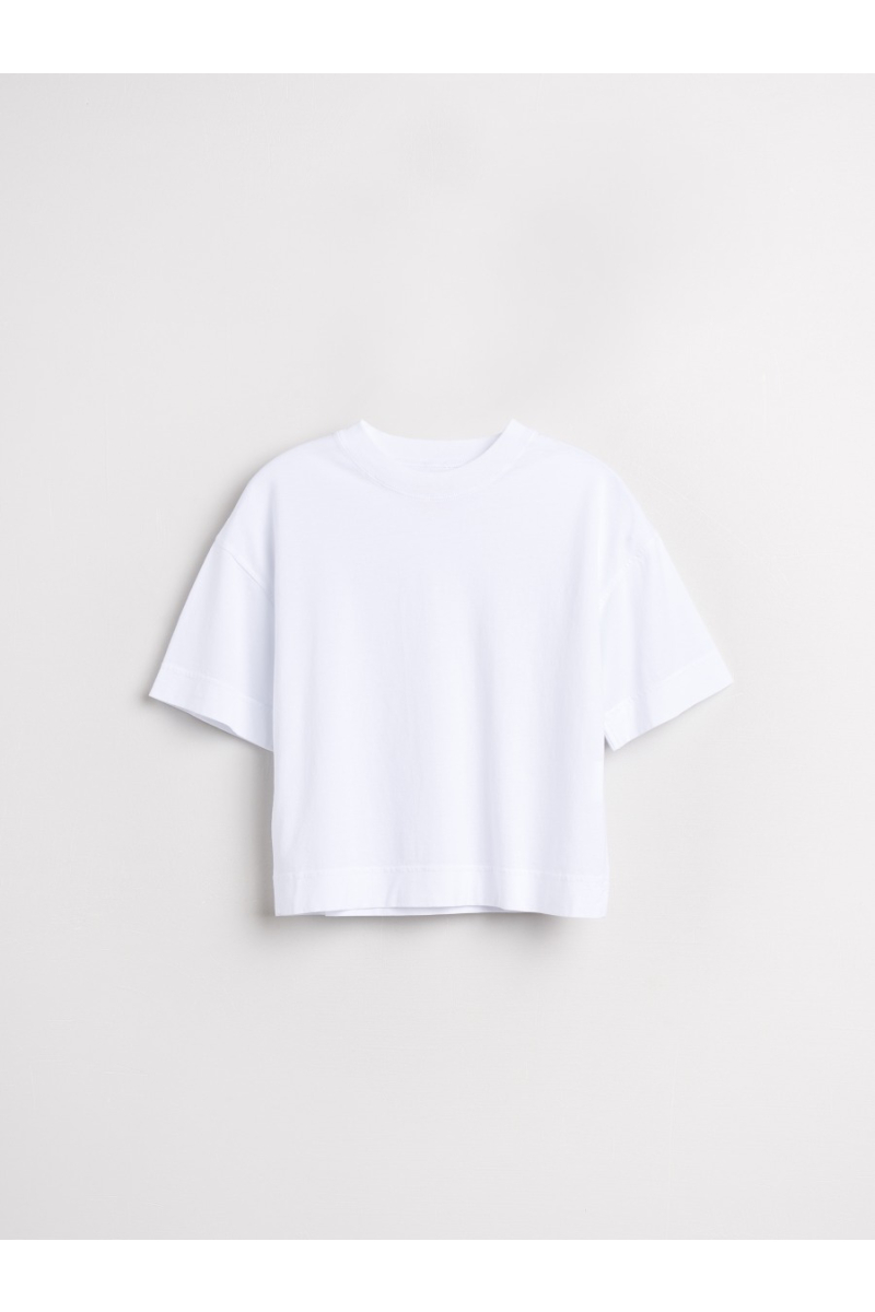 shop nu t-shirt wave white van bellerose bij ik koop Belgisch conceptstore 'les belges', ruimste aanbod van Belgische kindermode