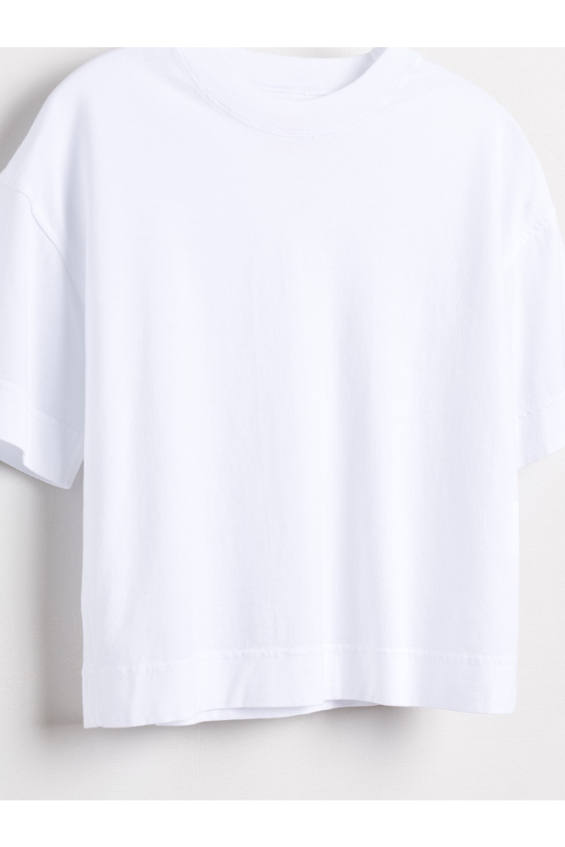 shop nu t-shirt wave white van bellerose bij ik koop Belgisch conceptstore 'les belges', ruimste aanbod van Belgische kindermode