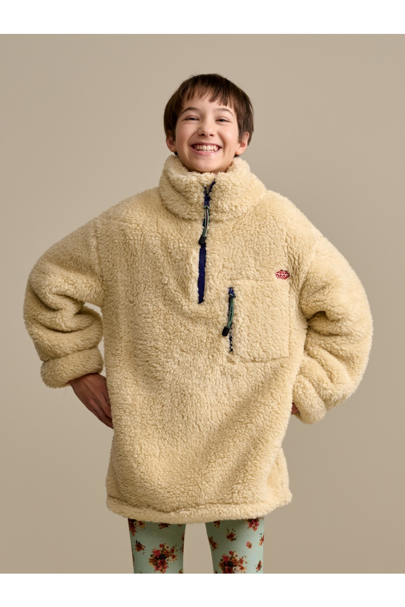 shop nu sweater alyssa sable van bellerose bij ik koop Belgisch conceptstore 'les belges', ruimste aanbod van Belgische kindermode