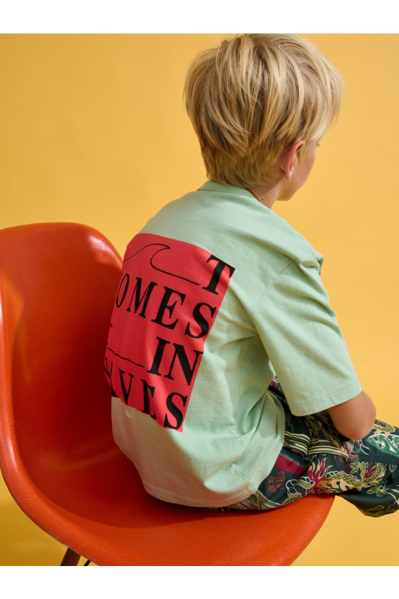 shop nu t-shirt milow opale van bellerose bij ik koop Belgisch conceptstore 'les belges', ruimste aanbod van Belgische kindermode