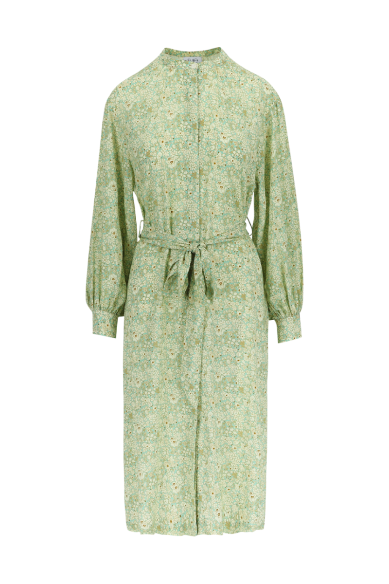 shop nu jurk cindy groen van rae bij ik koop Belgisch conceptstore 'les belges', ruimste aanbod van Belgische damesmode en kindermode