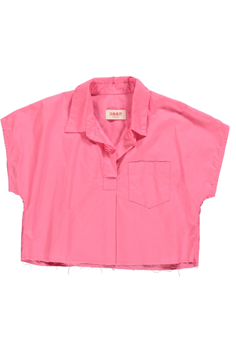 shop nu blouse fiesta pink van maan bij ik koop Belgisch conceptstore 'les belges', ruimste aanbod van Belgische kindermode