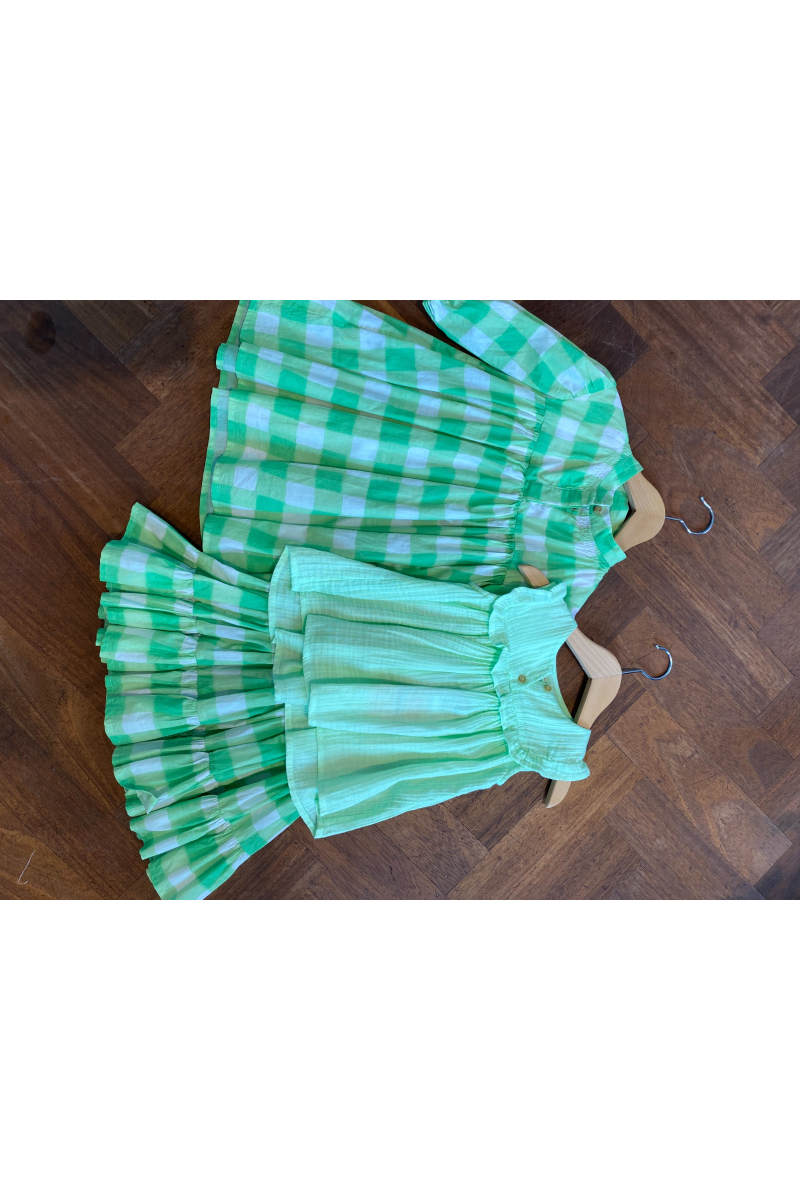 shop nu blouse poe geni groen van morley bij ik koop Belgisch conceptstore 'les belges', ruimste aanbod van Belgische kindermode