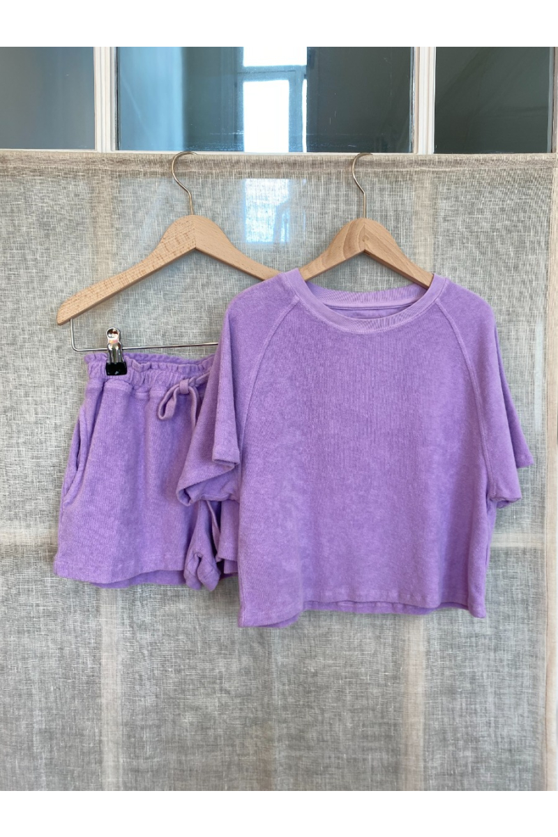 shop nu t-shirt mazda lilac van maan bij ik koop Belgisch conceptstore 'les belges', ruimste aanbod van Belgische kindermode