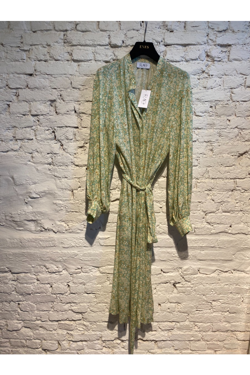 shop nu jurk cindy groen van rae bij ik koop Belgisch conceptstore 'les belges', ruimste aanbod van Belgische damesmode en kindermode