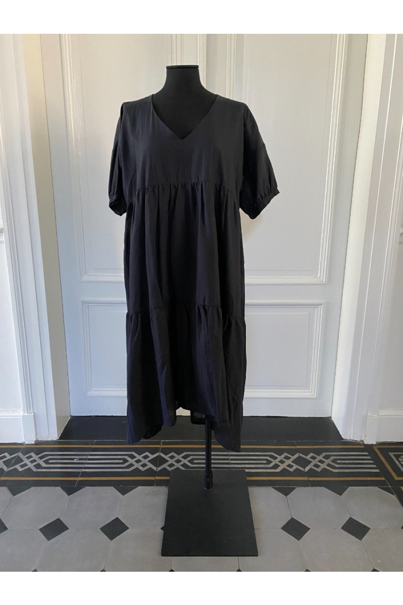 shop nu nachtkleding polina zwart van pluto bij ik koop Belgisch conceptstore 'les belges', ruimste aanbod van Belgische damesmode en kindermode