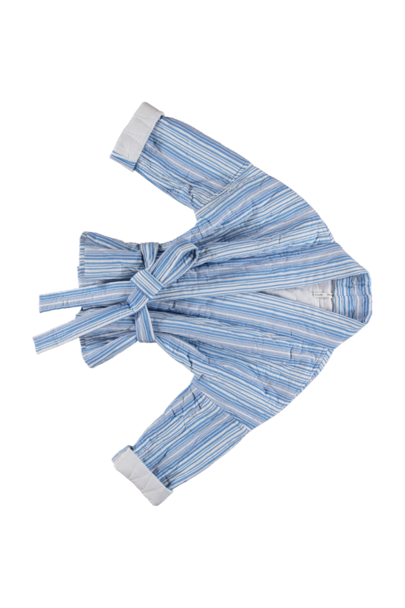 shop nu nachtkleding gabriel mars stripe blue van dorelit bij ik koop Belgisch conceptstore 'les belges', ruimste aanbod van Belgische damesmode en kindermode