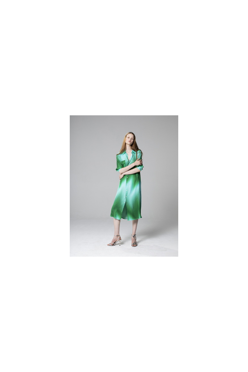 shop nu jurk miller green van just in case bij ik koop Belgisch conceptstore 'les belges', ruimste aanbod van Belgische damesmode en kindermode