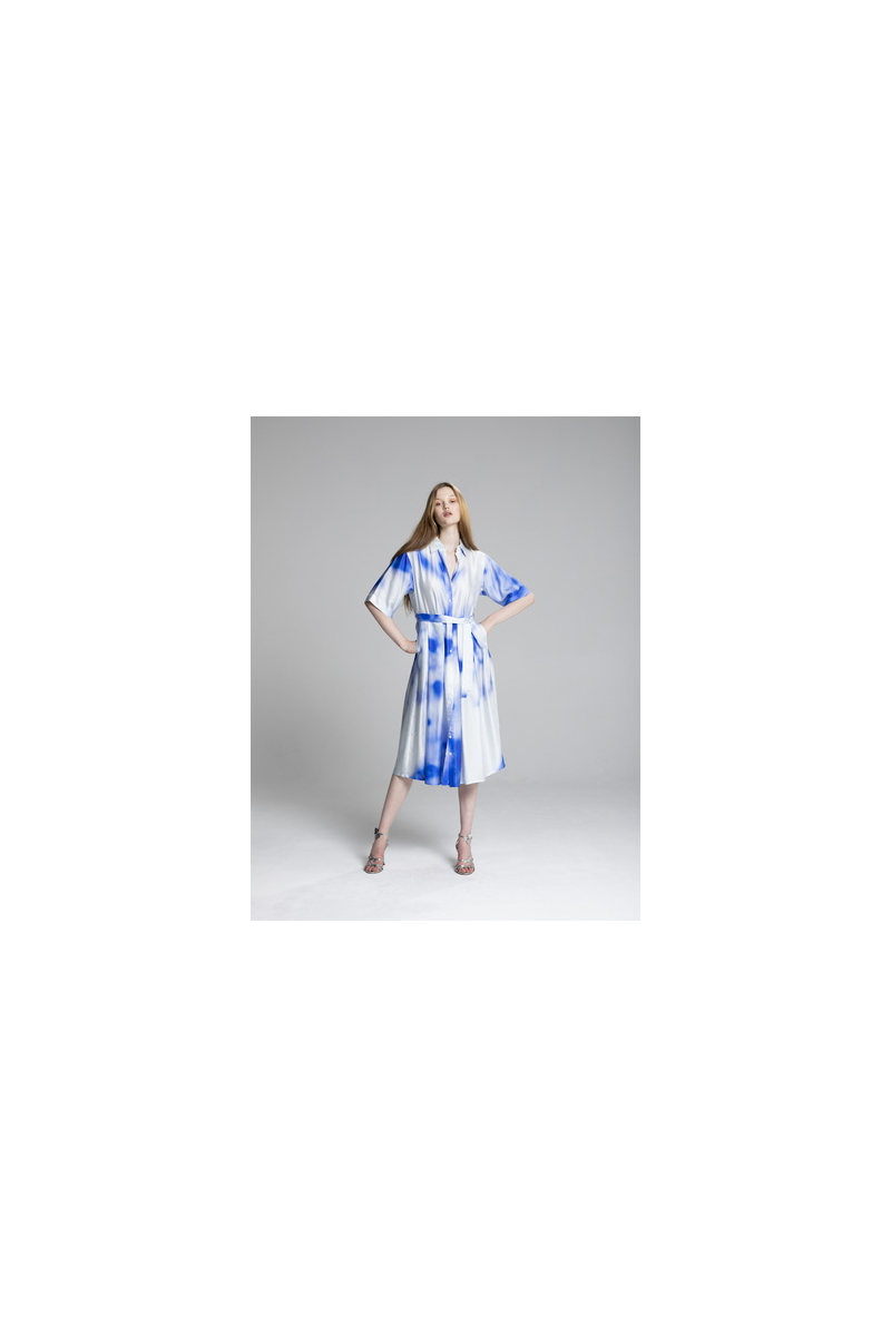 shop nu jurk miss bleu van just in case bij ik koop Belgisch conceptstore 'les belges', ruimste aanbod van Belgische damesmode en kindermode