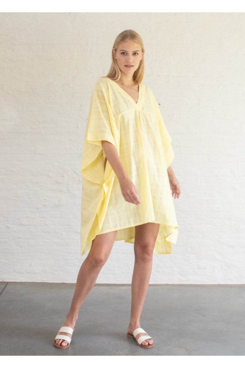 shop nu jurk nadia lemon drop van pluto bij ik koop Belgisch conceptstore 'les belges', ruimste aanbod van Belgische damesmode