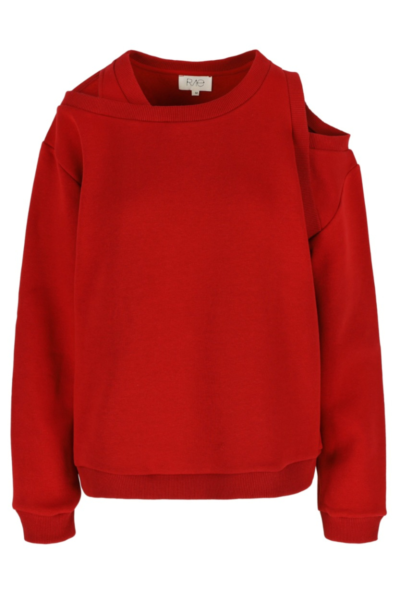 shop nu sweater chicago red van rae bij ik koop Belgisch conceptstore 'les belges', ruimste aanbod van Belgische damesmode