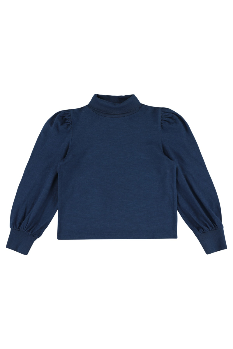 shop nu t-shirt sade blue van simple kids bij ik koop Belgisch conceptstore 'les belges', ruimste aanbod van Belgische kindermode