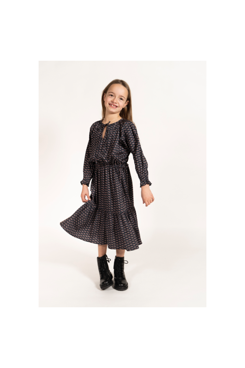 shop nu jurk sage coal van simple kids bij ik koop Belgisch conceptstore 'les belges', ruimste aanbod van Belgische kindermode