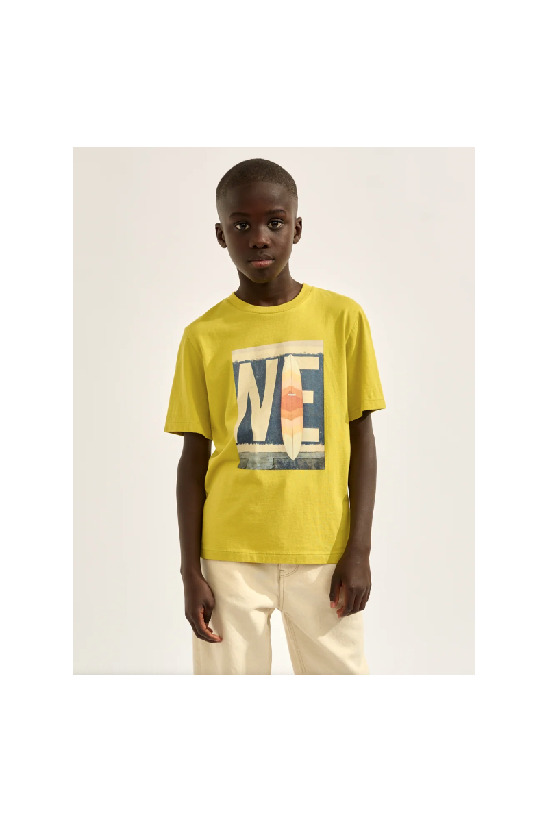 shop nu t-shirt kenny fennel van bellerose bij ik koop Belgisch conceptstore 'les belges', ruimste aanbod van Belgische kindermode